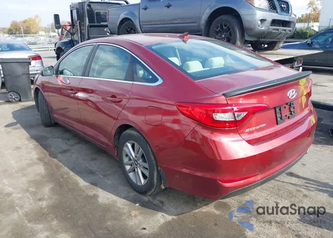 2016 Hyundai Sonata Se из США, поврежденный, VIN 5NPE24AF9GH291587